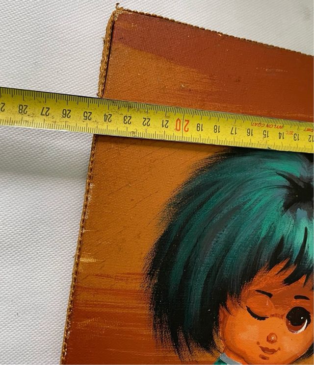 PAREJA DE OLEOS VINTAGE DE NIÑO Y NIÑA