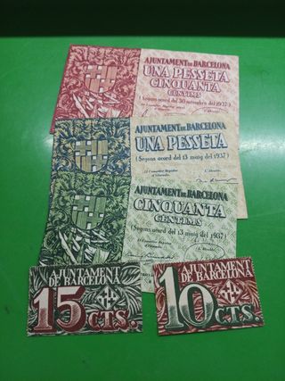 Billetes Ayuntament de Barcelona
