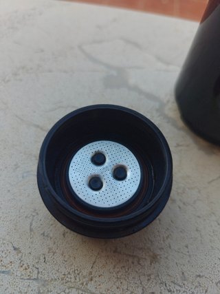 Cafetera portátil con carga USB