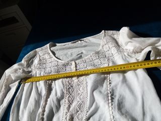 Blusa blanca de Mango