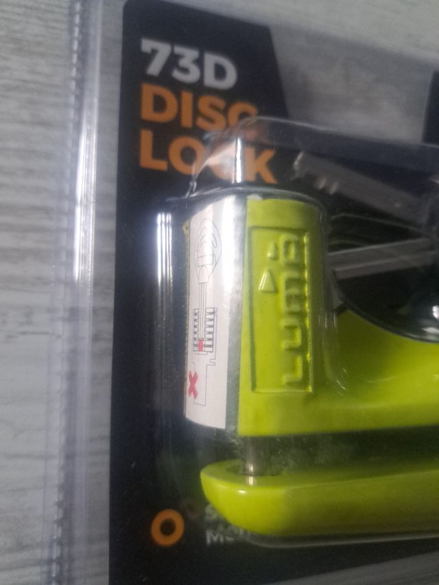 Candado disco luma 5mm