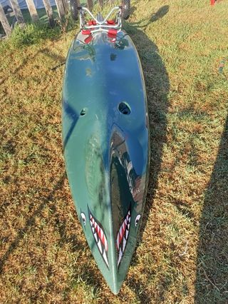 Kayak monoplaza pesca