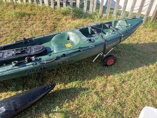 Kayak monoplaza pesca