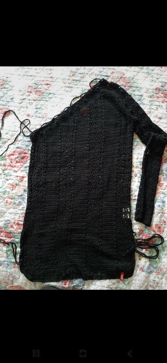 Maglia monospalla lunga/miniabito