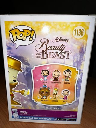 Funko POP ORIGINAL Disney Beauty & Beast-Lumiere