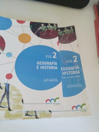 Libro de geografía e historia 2