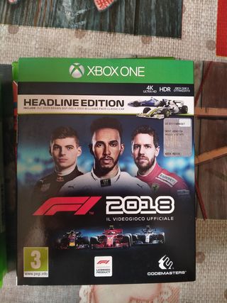 Xboxone. Xbox One F1 2018