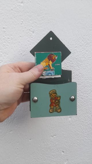 Porta fiammiferi vintage
