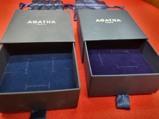 Cajas y bolsas joyas Agatha Paris 