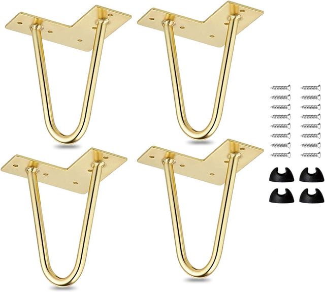 NUEVAS 4 patas madera de 8-10-15-20-25-30cm