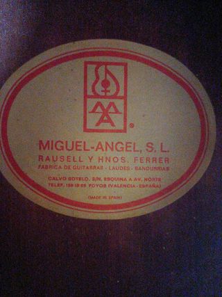 Guitarra Classica Artesanal