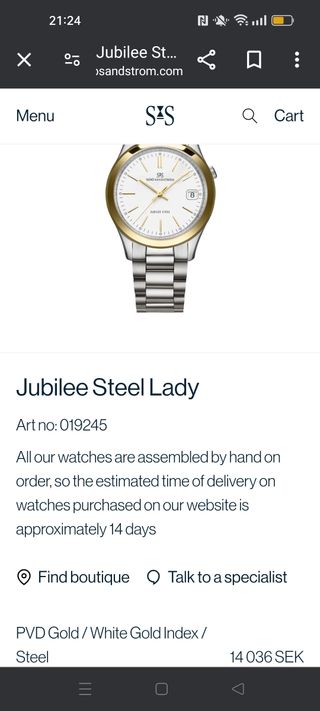 Reloj mujer