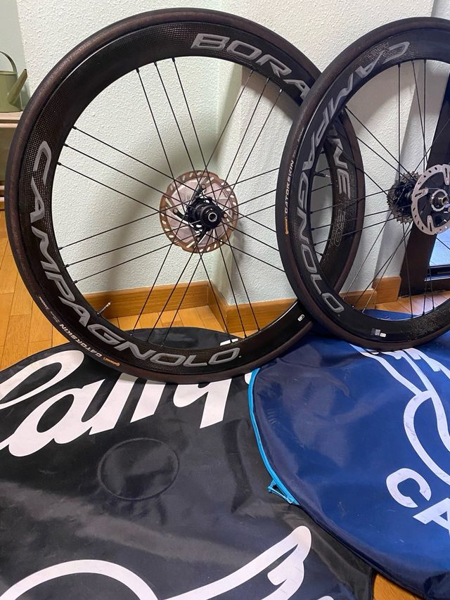 Ruedas de carbono carretera campagnolo bora one