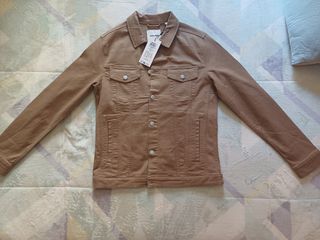 Chaqueta Tejana Color Sepia Beige