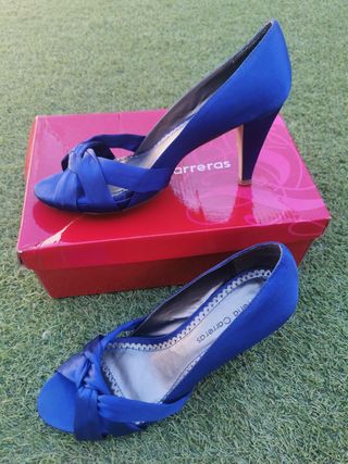 ZAPATOS BODA TACÓN NUM. 39