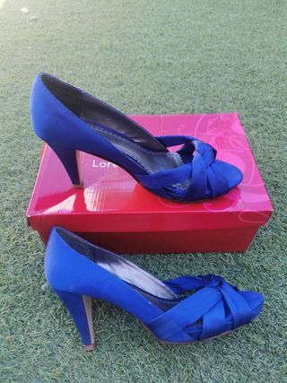 ZAPATOS BODA TACÓN NUM. 39
