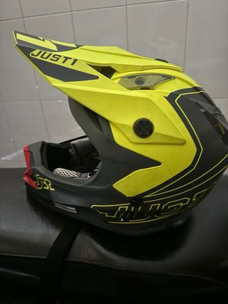 Casco moto niño