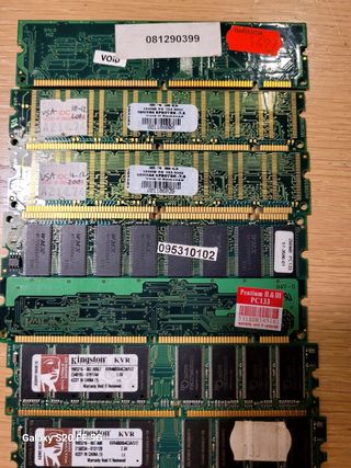 Memorias RAM PC.