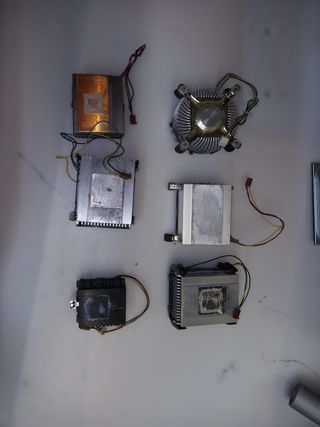 Lote de 6 disipadores para cpu