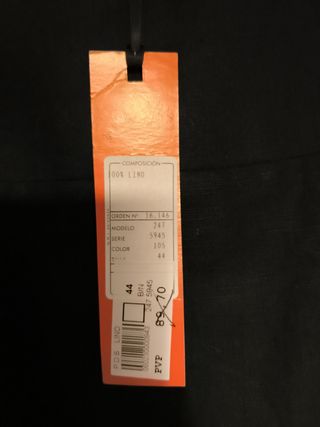 Falda negra de vestir talla 44 a estrenar