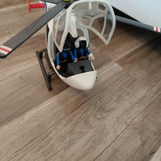 Helicóptero policía Playmobil