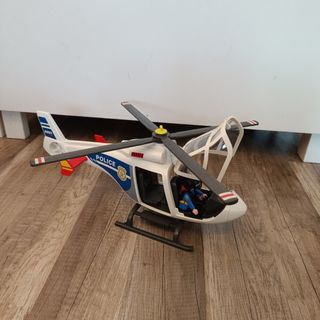 Helicóptero policía Playmobil