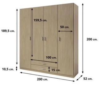 GANGA! ARMARIOS DE 2,3 y 4 PUERTAS ⚡⚡