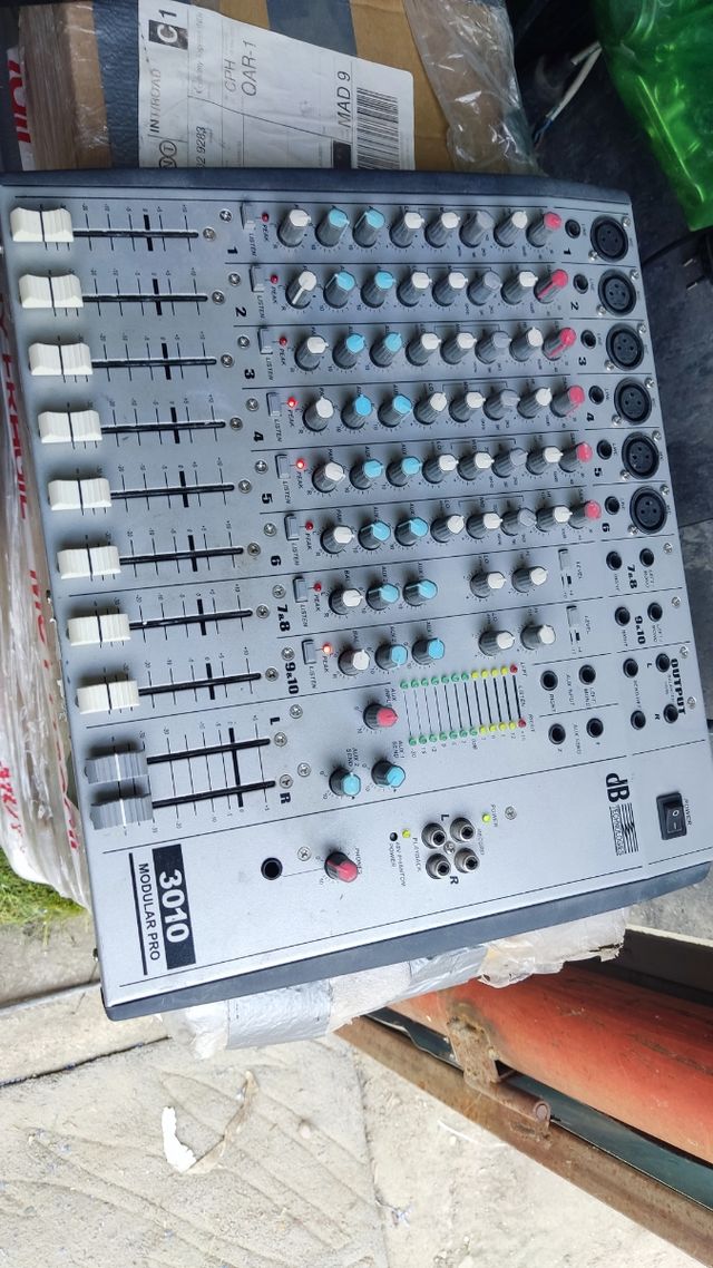 Tabla de mezclador Tecnologías dB