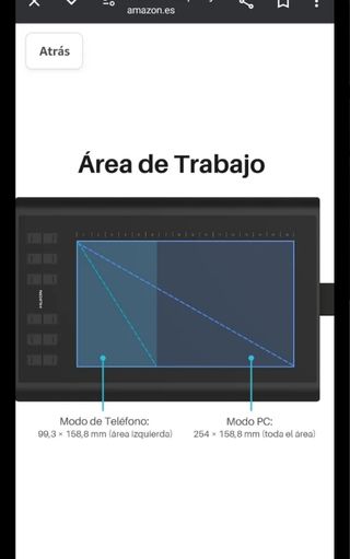 Tableta Gráfica HUION 1060 Plus