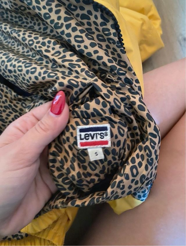 Chaquetón levi’s leopardo reversible