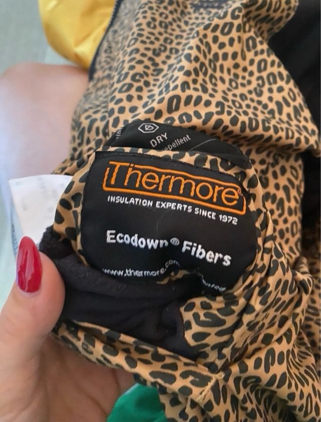 Chaquetón levi’s leopardo reversible