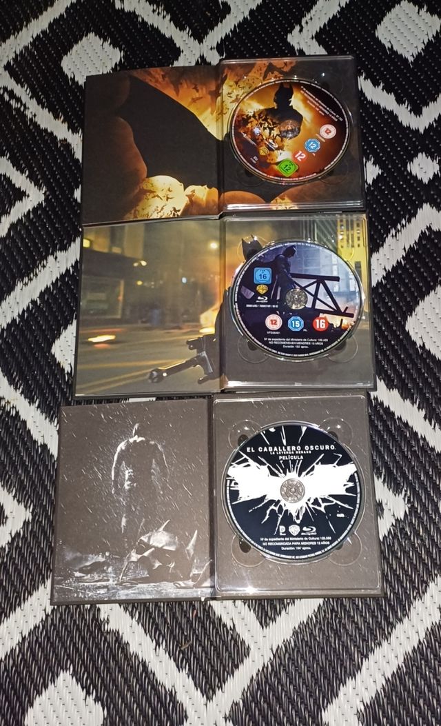 trilogía el caballero oscuro digibook descatalogad