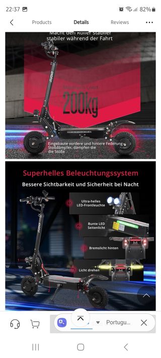 Trotinete Laotie 52v 28.8ah 21700