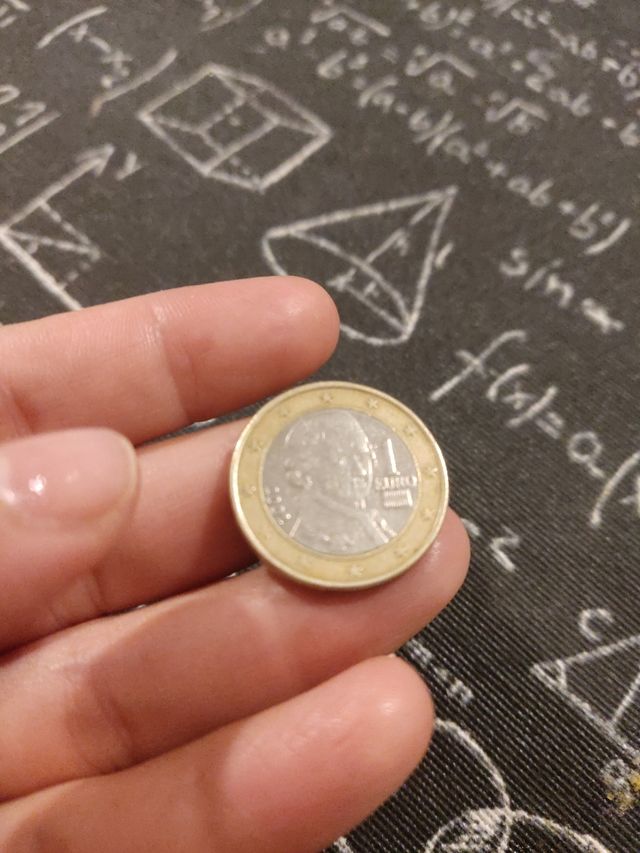 Moneda rara Wolfgang Amadeus Mozart