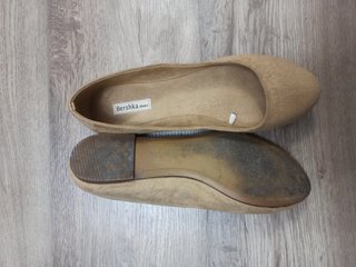 Bailarinas beige Bershka