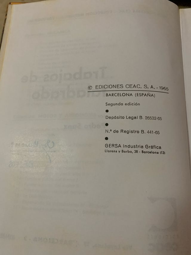 Trabajos de Taladrado CEAC