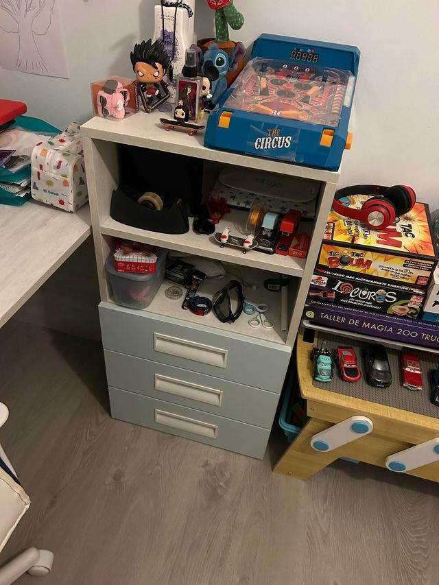 Cuna convertible en cama infantil