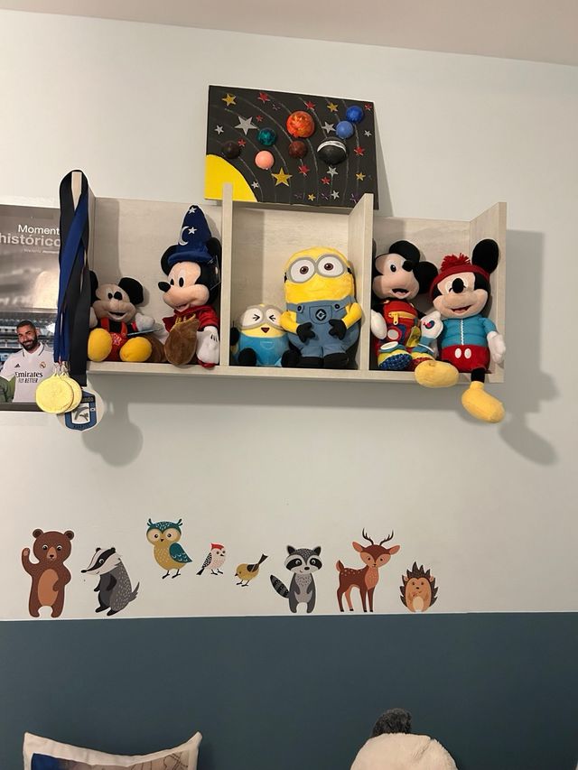 Cuna convertible en cama infantil