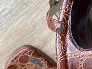 Sandalias Mango Vintage, animal print