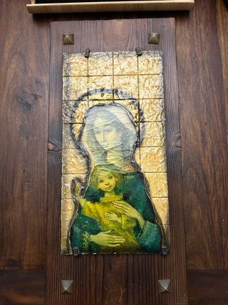 Retablo Virgen con niño.