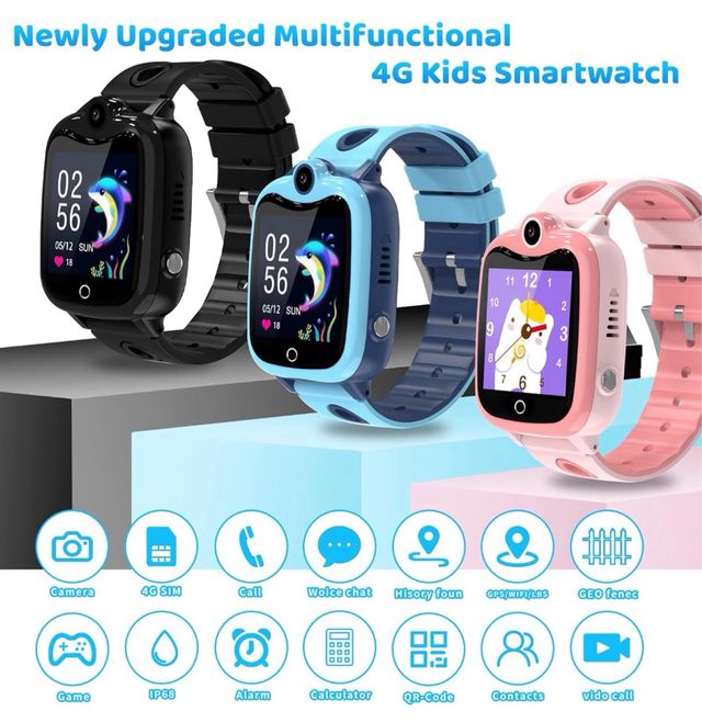 Kesasohe 4G Reloj Inteligente niños