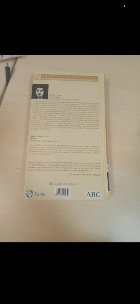 Libro Charles Chaplin el Genio del Cine