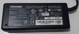Cargador original Toshiba 45W
