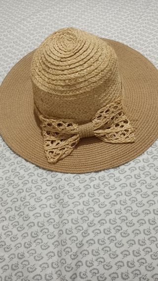 Sombrero de playa mujer