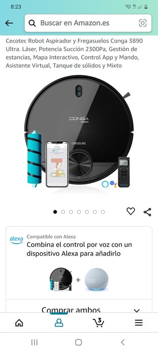 Cecotec robot aspirador