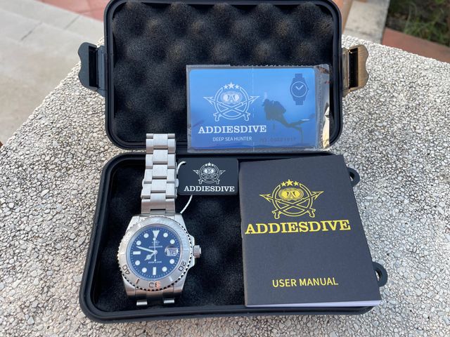 ESPECTACULAR RELOJ ADDIESDIVE BUCEO