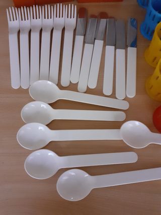 Porta posate/porta bicchieri e posate