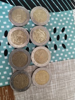 Monedas Italia y Austria
