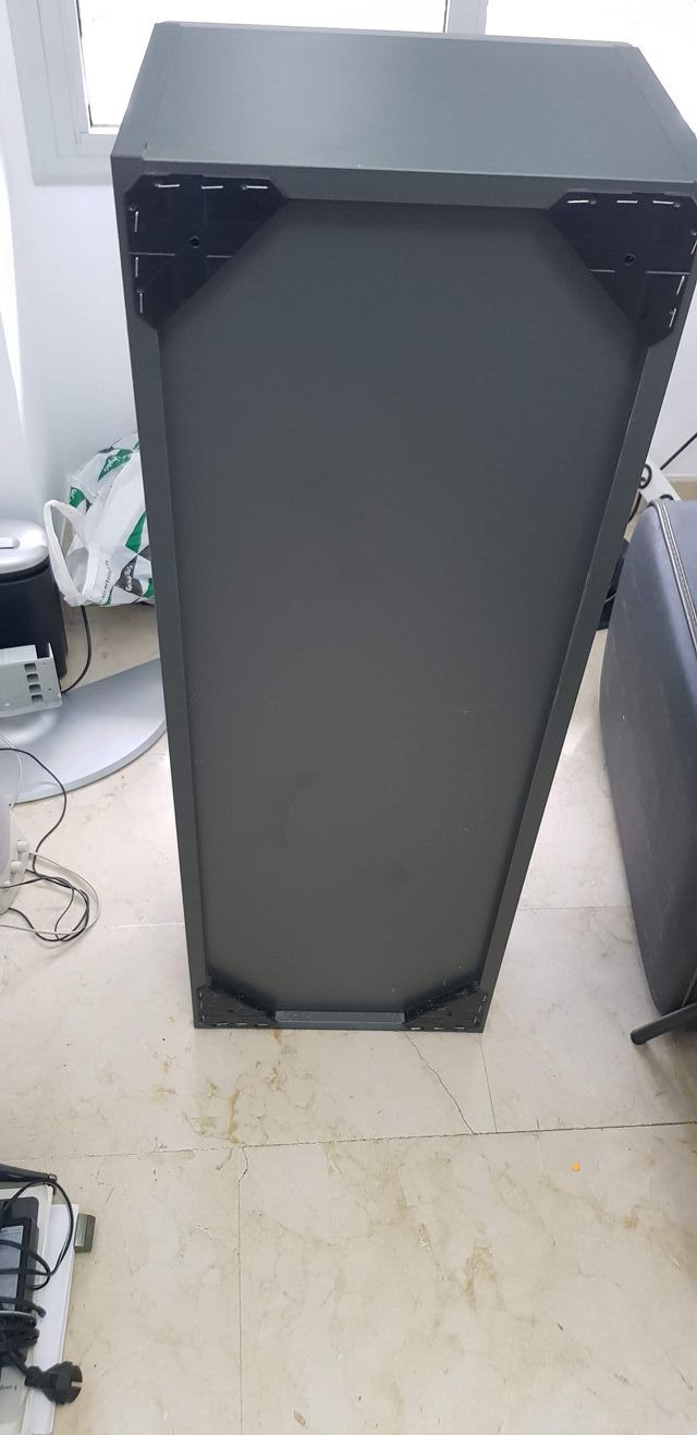 Armario melamina gris