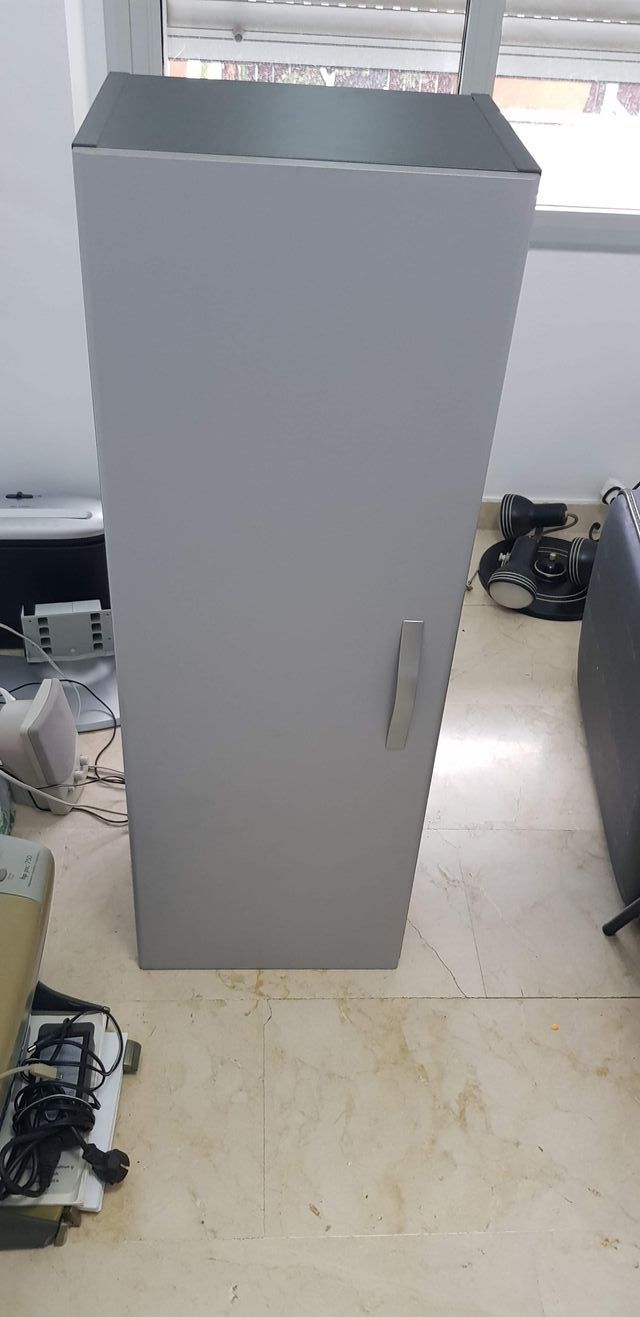 Armario melamina gris